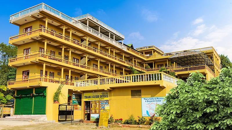 Hotel Nature Heritage Chitwan Exteriér fotografie